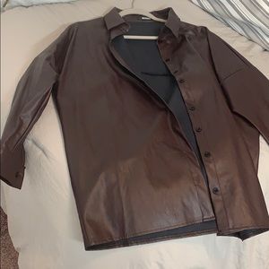 Leather Missguided Jacket